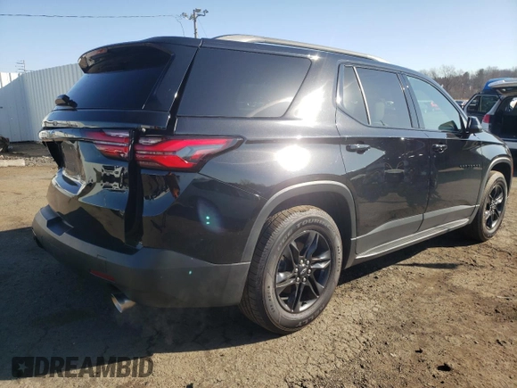 2022 Chevrolet Traverse LS with VIN 1GNEVFKW5NJ120168, listed as a Copart auction lot 50798015 with 45,373 mi miles and Salvage Title. Bid and sale history available at carsss.com. Image 3.