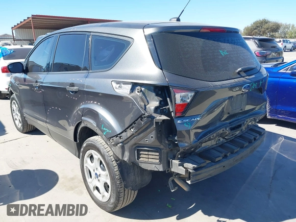 2017 Ford Escape S with VIN 1FMCU0F72HUE94674, listed as a IAAI auction lot 40860903 with 80,490 mi miles. Bid and sale history available at carsss.com. Image 3.