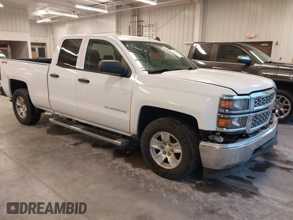 2014 Chevrolet Silverado 1500 LT with VIN 1GCVKREC3EZ106310, listed as a IAAI auction lot 40752259 with 162,397 mi miles and . Bid and sale history available at DreamBid. Image 1.