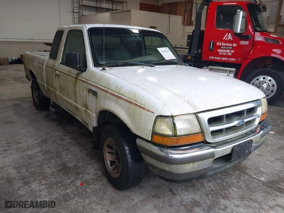 1998 Ford Ranger XL with VIN 1FTYR14U5WPB51623, listed as a IAAI auction lot 41460208 with 177,269 mi miles. Bid and sale history available at carsss.com. Image 1.
