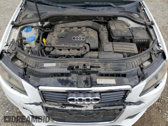 2011 Audi A3 Premium Plus with VIN WAUKEAFM6BA010052, listed as a Copart auction lot 47665695 with 150,840 mi miles and Salvage title. Bid and sale history available at DreamBid. Image 11.
