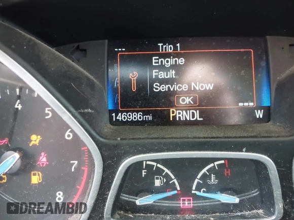 2016 Ford Focus SE with VIN 1FADP3F26GL280805, listed as a IAAI auction lot 42031492 with 146,986 mi miles. Bid and sale history available at carsss.com. Image 15.