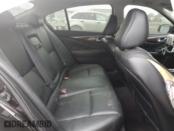 2018 Infiniti Q50 Luxe with VIN JN1EV7AR6JM441982, listed as a Copart auction lot 59939945 with 97,702 mi miles and Salvage title. Bid and sale history available at DreamBid. Image 10.