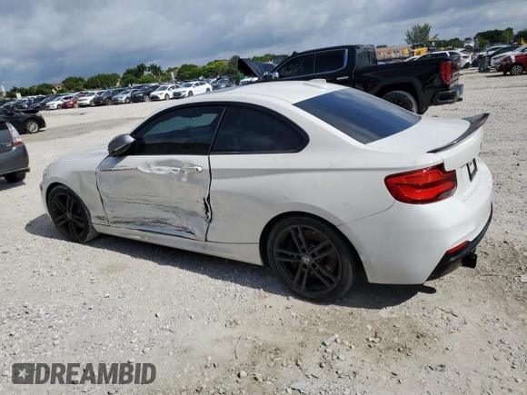 2018 BMW 2 Series M240i with VIN WBA2J5C51JVC07365, listed as a Copart auction lot 65935724 with 72,509 mi miles and Salvage Title. Bid and sale history available at carsss.com. Image 2.