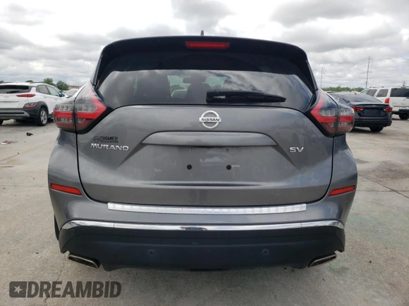 2022 Nissan Murano SV z VIN 5N1AZ2BJ1NC127286, wystawiony jako Copart lot #56514805 z przebiegiem 70 159 mil mil oraz Szkoda całkowita • Salvage title. Historia ofert i sprzedaży dostępna na DreamBid. Obrazek 6.
