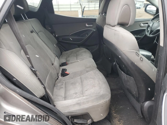2017 Hyundai Santa Fe 2.4L z VIN 5NMZUDLB7HH030253, wystawiony jako Copart lot #51302445 z przebiegiem 136 074 mil mil oraz Szkoda całkowita • Salvage title. Historia ofert i sprzedaży dostępna na DreamBid. Obrazek 10.