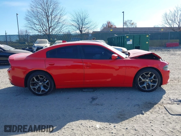 2015 Dodge Charger SXT with VIN 2C3CDXHG2FH852273, listed as a IAAI auction lot 40887122 with Not Provided miles and . Bid and sale history available at DreamBid. Image 13.