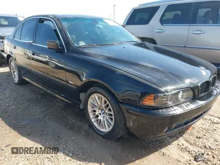 2002 BMW 5 Series 530iA with VIN WBADT63452CH90228, listed as a IAAI auction lot 41564527 with Not Provided miles. Bid and sale history available at carsss.com. Image 1.