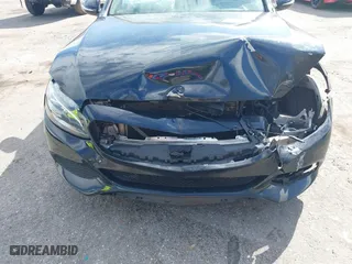 2015 Mercedes-Benz C-Class C 300 with VIN 55SWF4JB8FU062030, listed as a IAAI auction lot 41593649 with 123,196 mi miles. Bid and sale history available at carsss.com. Image 6.