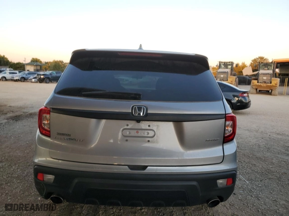 2021 Honda Passport Sport with VIN 5FNYF7H27MB007938, listed as a Copart auction lot 74926504 with 61,562 mi miles and Salvage Title. Bid and sale history available at carsss.com. Image 6.