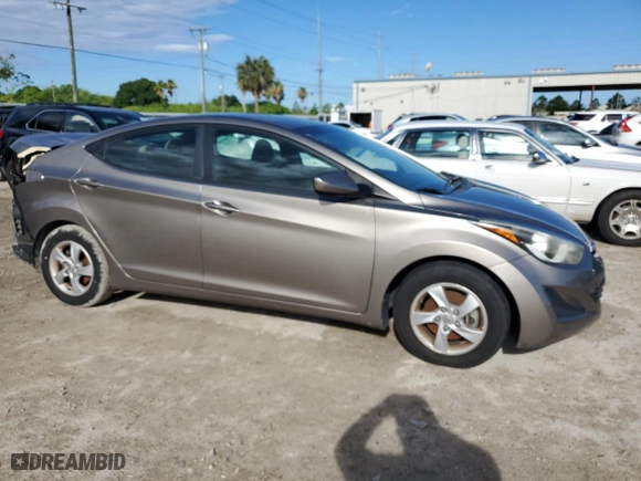 2014 Hyundai Elantra Limited with VIN 5NPDH4AE3EH475003, listed as a Copart auction lot 49153235 with 130,510 mi miles and Non Repairable. Bid and sale history available at carsss.com. Image 4.