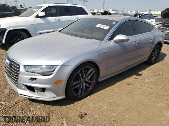2016 Audi A7 3.0 Premium Plus with VIN WAUWGAFC4GN042680, listed as a Copart auction lot 54687513 with 77,239 mi miles. Bid and sale history available at carsss.com. Image 1.