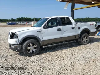 2005 Ford F-150 XLT with VIN 1FTPW14535FA80553, listed as a Copart auction lot 59230285 with 242,408 mi miles and Salvage title. Bid and sale history available at DreamBid. Image 1.