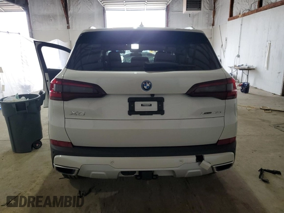 2022 BMW X5 xDrive45e with VIN 5UXTA6C0XN9L97579, listed as a Copart auction lot 52603265 with Not Provided miles and Salvage Title. Bid and sale history available at DreamBid. Image 6.