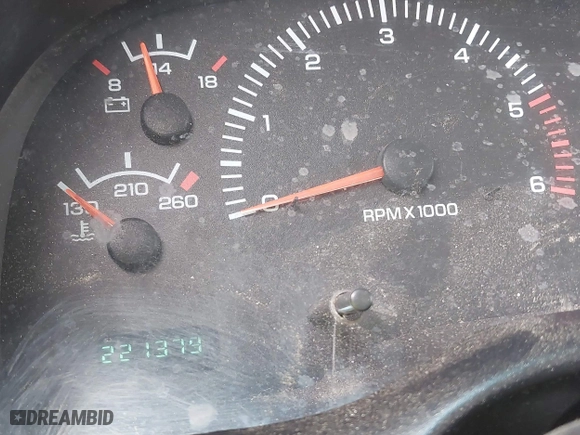 2001 Dodge Ram 1500 with VIN 3B7HF13Z41G184843, listed as a IAAI auction lot 42077306 with 221,379 mi miles. Bid and sale history available at carsss.com. Image 7.