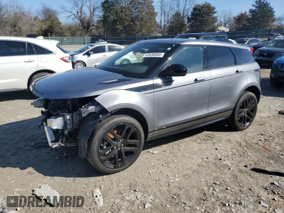 2024 Land Rover Range Rover Evoque Dynamic SE with VIN SALZL2FX9RH234272, listed as a Copart auction lot 43458955 with 17,958 mi miles and Clean Title. Bid and sale history available at carsss.com. Image 1.