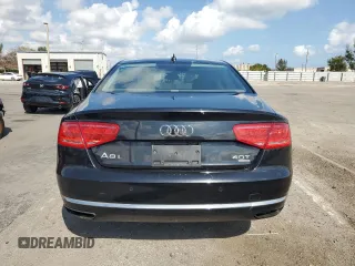2013 Audi A8 4.0L with VIN WAUR2AFD1DN008020, listed as a Copart auction lot 50792045 with 132,293 mi miles and Clean title. Bid and sale history available at DreamBid. Image 6.