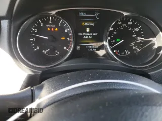 2016 Nissan Rogue SV with VIN KNMAT2MT5GP705373, listed as a Copart auction lot 49397375 with 119,866 mi miles and Salvage Title. Bid and sale history available at carsss.com. Image 9.