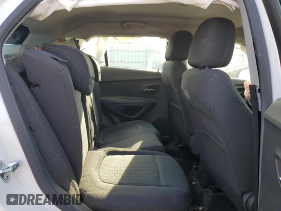 2022 Chevrolet Trax LS with VIN KL7CJNSM9NB504966, listed as a Copart auction lot 46585695 with 75,595 mi miles and Salvage Title. Bid and sale history available at carsss.com. Image 10.