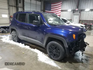 2019 Jeep Renegade Sport z VIN ZACNJBAB5KPK21165, wystawiony jako Copart lot #46058005 z przebiegiem 88 199 mil mil oraz Szkoda całkowita • Salvage title. Historia ofert i sprzedaży dostępna na DreamBid. Obrazek 4.