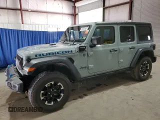 2024 Jeep Wrangler Rubicon with VIN 1C4RJXR67RW293197, listed as a Copart auction lot 59886995 with Not provided miles and Salvage title. Bid and sale history available at DreamBid. Image 1.