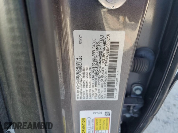 2021 Acura TLX z VIN 19UUB5F39MA015107, wystawiony jako Copart lot #51412135 z przebiegiem 47 596 mil mil oraz Szkoda całkowita • Salvage title. Historia ofert i sprzedaży dostępna na DreamBid. Obrazek 13.