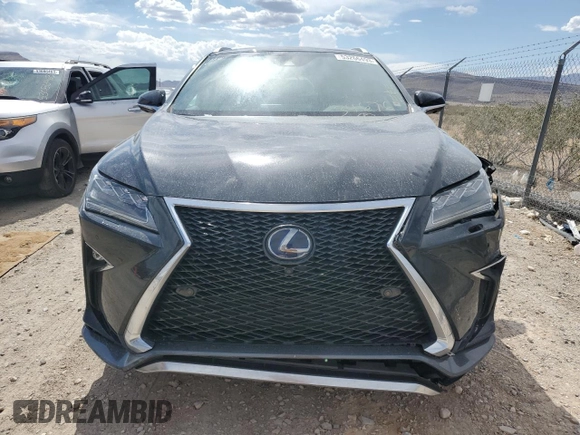 2017 Lexus RX with VIN 2T2BGMCA8HC017268, listed as a Copart auction lot 53266493 with 63,539 mi miles and Salvage Title. Bid and sale history available at carsss.com. Image 5.