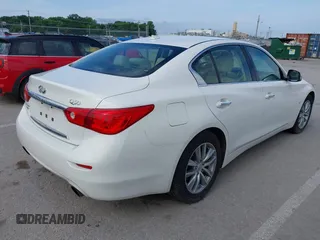 2015 Infiniti Q50 with VIN JN1BV7ARXFM391498, listed as a IAAI auction lot 42538882 with 164,808 mi miles and . Bid and sale history available at DreamBid. Image 4.