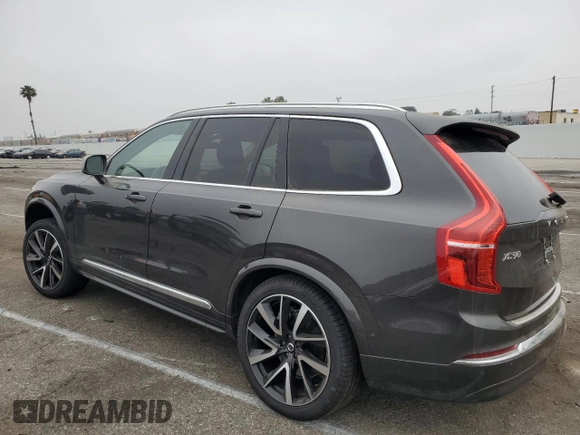 2024 Volvo XC90 Ultimate Bright Theme with VIN YV4062PF0R1205973, listed as a Copart auction lot 56794924 with 3,552 mi miles and Salvage Title. Bid and sale history available at carsss.com. Image 2.