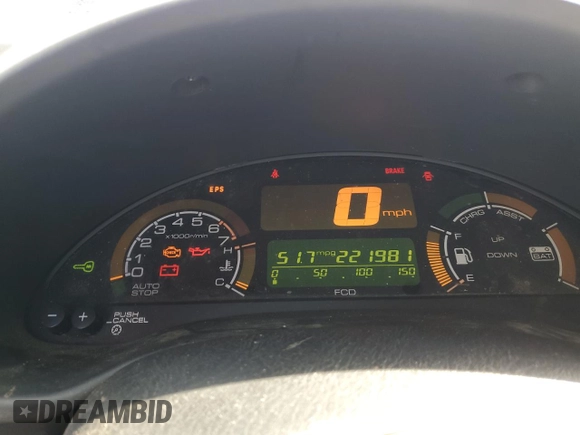 2000 Honda Insight z VIN JHMZE1374YT004374, wystawiony jako Copart lot #51375055 z przebiegiem 221 981 mil mil oraz Szkoda całkowita • Salvage title. Historia ofert i sprzedaży dostępna na DreamBid. Obrazek 9.