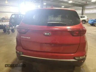 2020 Kia Sportage LX with VIN KNDPM3ACXL7725095, listed as a Copart auction lot 51102965 with 28,759 mi miles and Salvage Title. Bid and sale history available at carsss.com. Image 6.