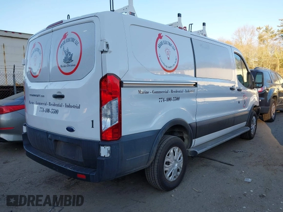 2019 Ford Transit with VIN 1FTYR1YM8KKB35286, listed as a IAAI auction lot 41296409 with 51,489 mi miles and . Bid and sale history available at DreamBid. Image 4.