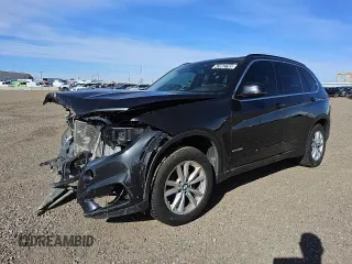 2015 BMW X5 sDrive35i with VIN 5UXKR2C56F0H41510, listed as a Copart auction lot 47052785 with 0 mi miles and Clean Title. Bid and sale history available at carsss.com. Image 1.