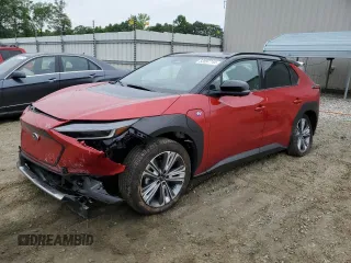 2023 Subaru Solterra Touring с VIN JTMABABA7PA022396, выставлен на аукционе Copart как лот 52897744 с пробегом 2 791 миль миль и Списание • Salvage title. История ставок и продаж доступна на DreamBid. Изображение 1.