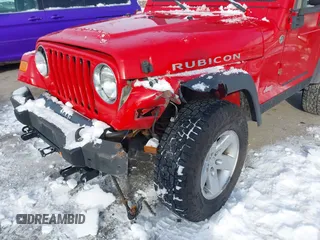 2005 Jeep Wrangler Rubicon with VIN 1J4FA69S25P316085, listed as a IAAI auction lot 41503034 with 57,252 mi miles. Bid and sale history available at carsss.com. Image 6.