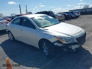 2014 Buick Regal with VIN 2G4GK5EX7E9185183, listed as a IAAI auction lot 41983224 with 164,540 mi miles. Bid and sale history available at carsss.com. Image 1.