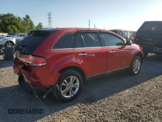2010 Lincoln MKX with VIN 2LMDJ6JCXABJ27364, listed as a Copart auction lot 52365545 with 140,150 mi miles and Salvage Title. Bid and sale history available at carsss.com. Image 3.