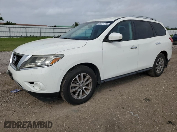 2015 Nissan Pathfinder S с VIN 5N1AR2MN4FC710209, выставлен на аукционе Copart как лот 51515215 с пробегом 64 706 миль миль и Списание • Salvage title. История ставок и продаж доступна на DreamBid. Изображение 1.