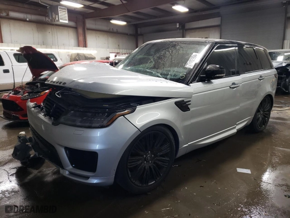 2022 Land Rover Range Rover Sport Autobiography with VIN SALWV2SE6NA228109, listed as a Copart auction lot 77482904 with 12,730 mi miles and Salvage Title. Bid and sale history available at carsss.com. Image 1.