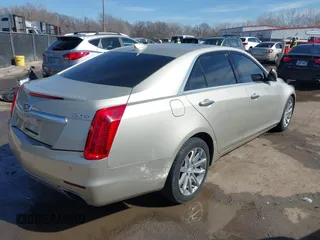 2016 Cadillac CTS Sedan Luxury Collection RWD with VIN 1G6AR5SX5G0114297, listed as a IAAI auction lot 38878385 with 60,611 mi miles. Bid and sale history available at carsss.com. Image 4.