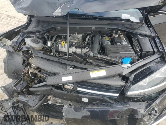 2021 Volkswagen Golf TSI z VIN 3VWG57AU2MM007509, wystawiony jako Copart lot #80248024 z przebiegiem 19 278 mil mil oraz Nie do naprawy • Non repairable. Historia ofert i sprzedaży dostępna na DreamBid. Obrazek 13.