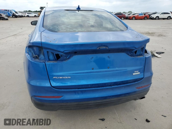 2020 Ford Fusion SE with VIN 3FA6P0HDXLR226540, listed as a Copart auction lot 54552175 with 73,322 mi miles and Salvage Title. Bid and sale history available at carsss.com. Image 6.
