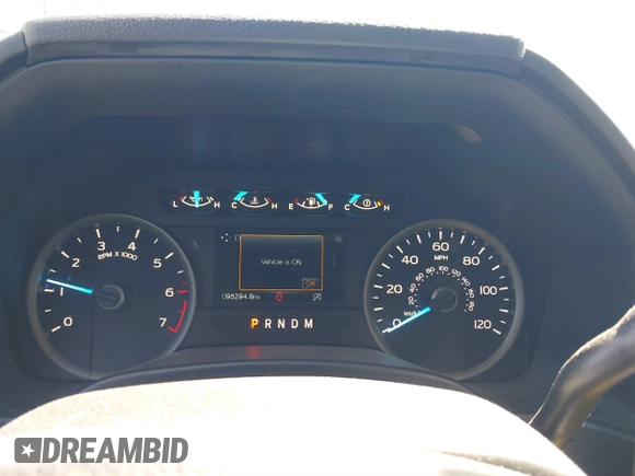 2019 Ford F-150 XL with VIN 1FTEW1E56KKD75316, listed as a IAAI auction lot 41797048 with 95,294 mi miles. Bid and sale history available at carsss.com. Image 7.
