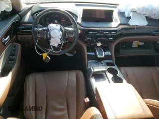 2023 Acura MDX w/Technology Package with VIN 5J8YE1H46PL036867, listed as a Copart auction lot 48524485 with 20,910 mi miles and Salvage Title. Bid and sale history available at carsss.com. Image 8.