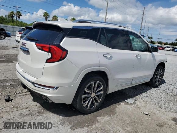 2020 GMC Terrain Denali with VIN 3GKALSEX9LL319471, listed as a Copart auction lot 59971555 with 8,777 mi miles and Salvage title. Bid and sale history available at DreamBid. Image 3.