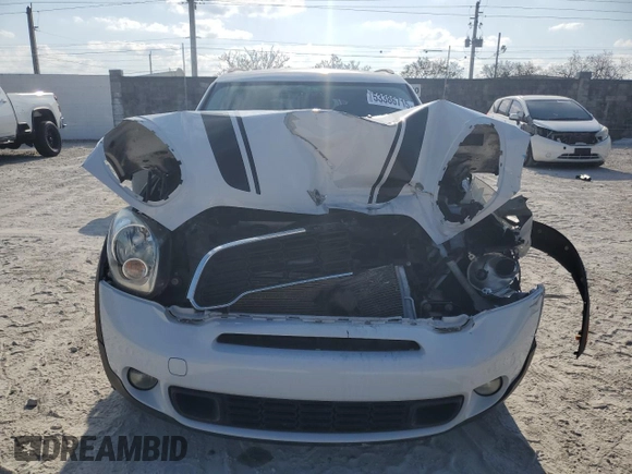 2012 MINI Countryman S with VIN WMWZC5C51CWL57074, listed as a Copart auction lot 53386715 with 55,857 mi miles and Salvage Title. Bid and sale history available at DreamBid. Image 5.