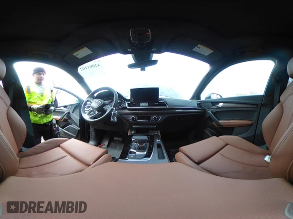 2025 Audi Q5 S line Premium Plus with VIN WA1EAAFY2S2035114, listed as a IAAI auction lot 42001102 with 778 mi miles and . Bid and sale history available at DreamBid. Image 20.