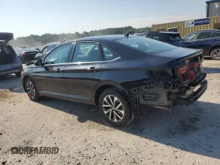 2024 Volkswagen Jetta S with VIN 3VW5M7BU8RM031765, listed as a Copart auction lot 63700505 with 40,808 mi miles and Clean title. Bid and sale history available at DreamBid. Image 2.