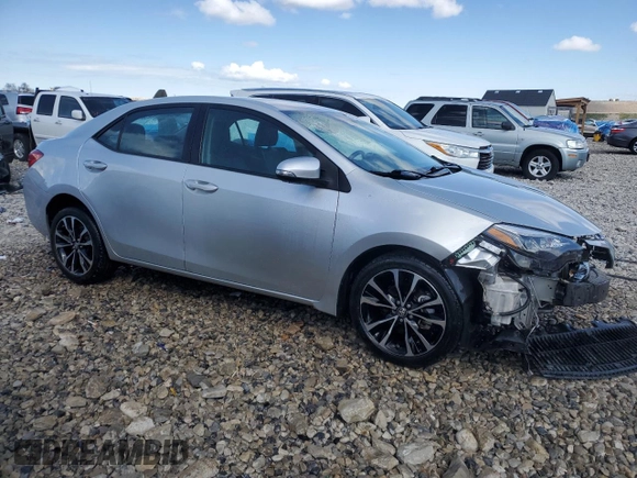 2019 Toyota Corolla L with VIN 5YFBURHE2KP910064, listed as a Copart auction lot 51615775 with 60,127 mi miles and Salvage Title. Bid and sale history available at DreamBid. Image 4.