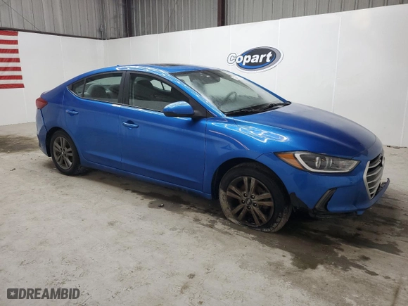 2018 Hyundai Elantra Value Edition with VIN 5NPD84LFXJH267085, listed as a Copart auction lot 50133685 with 149,025 mi miles and Clean Title. Bid and sale history available at carsss.com. Image 4.